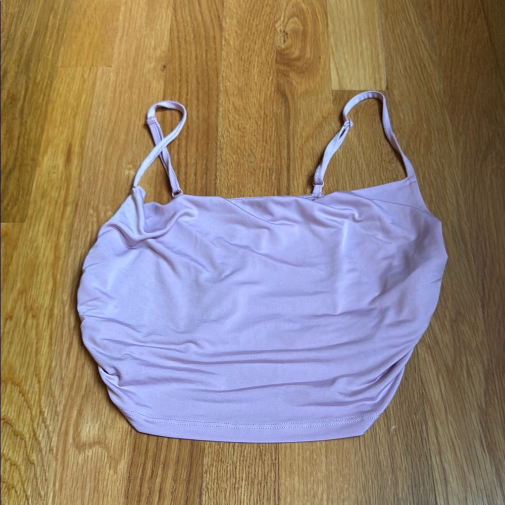 Urban Outfitters Purple Ruched Fitted Camisole